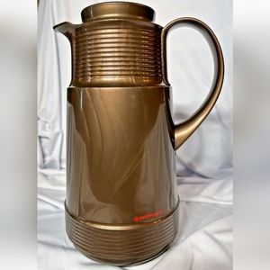 ROTPUNKT Insulated jug No.210/300/320M 1l in Brown Vacuum insulated BPA Free